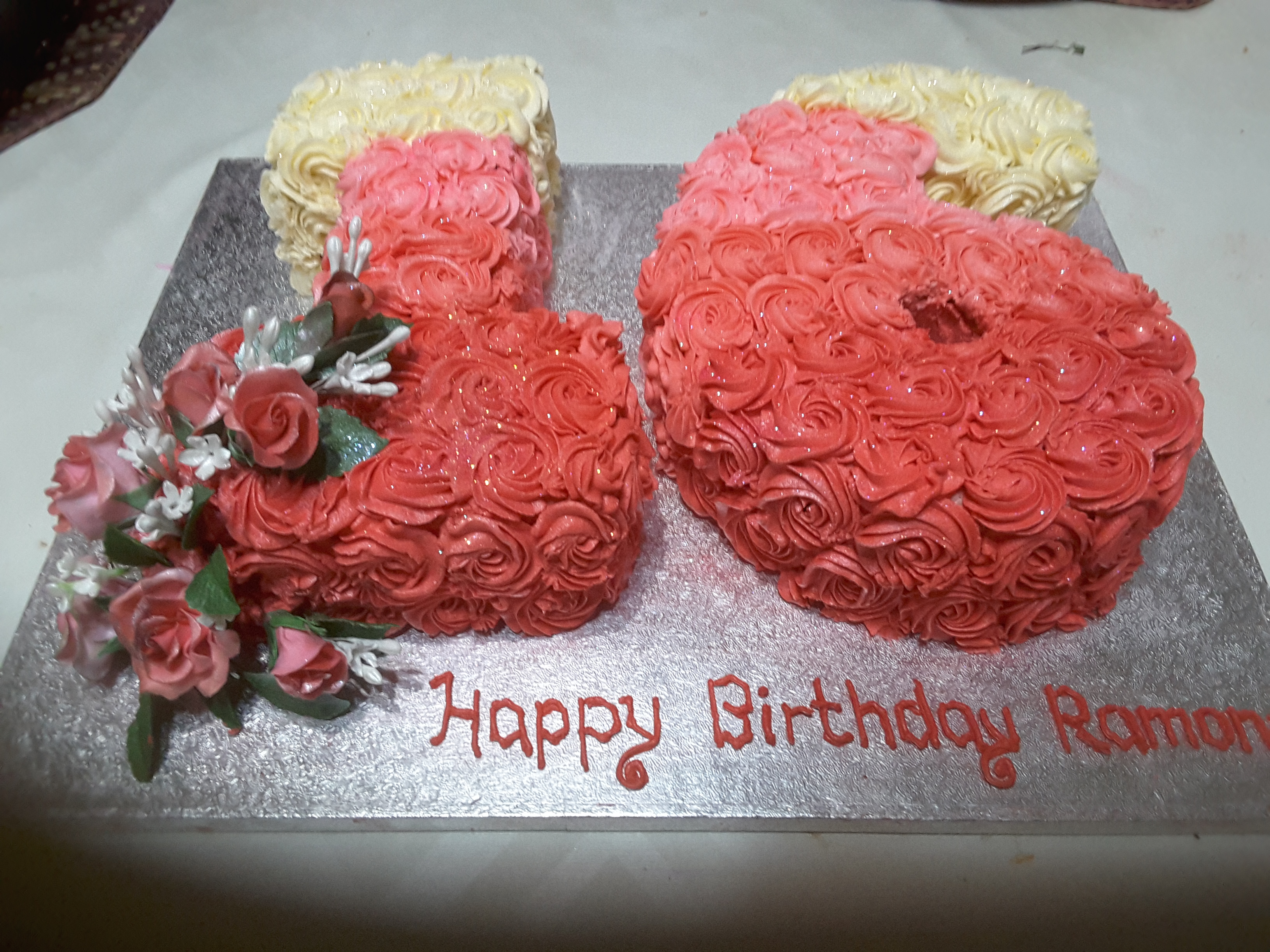 Sweet Sixteen Birthday Cake