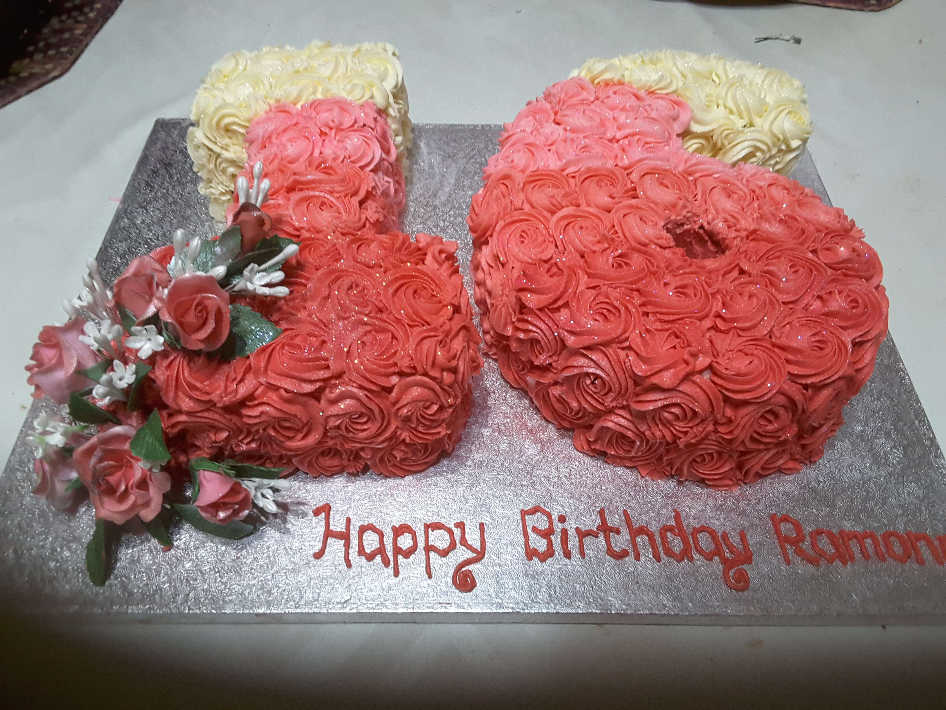 Sweet Sixteen Birthday Cake
