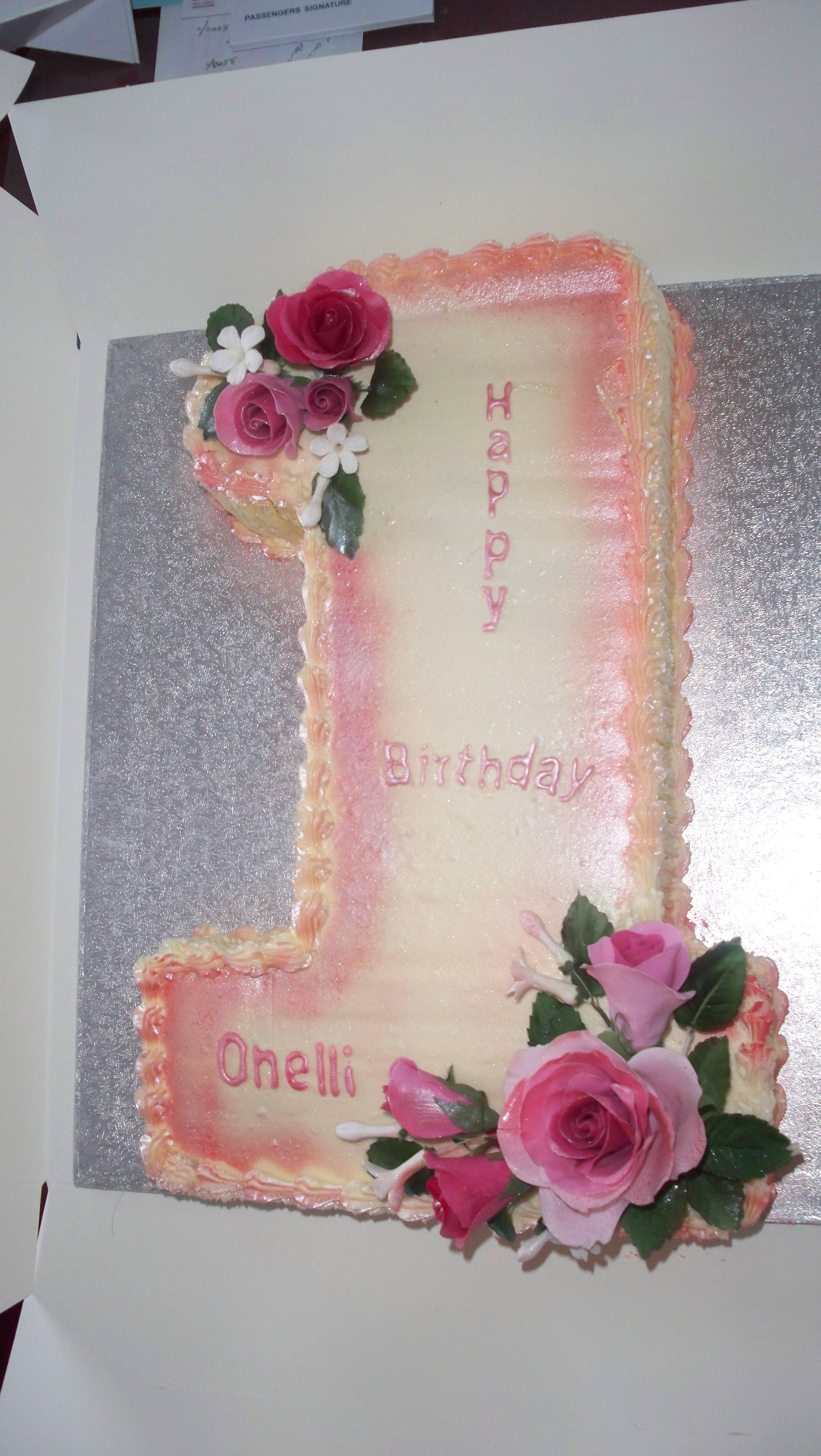 1st Birthday Cake