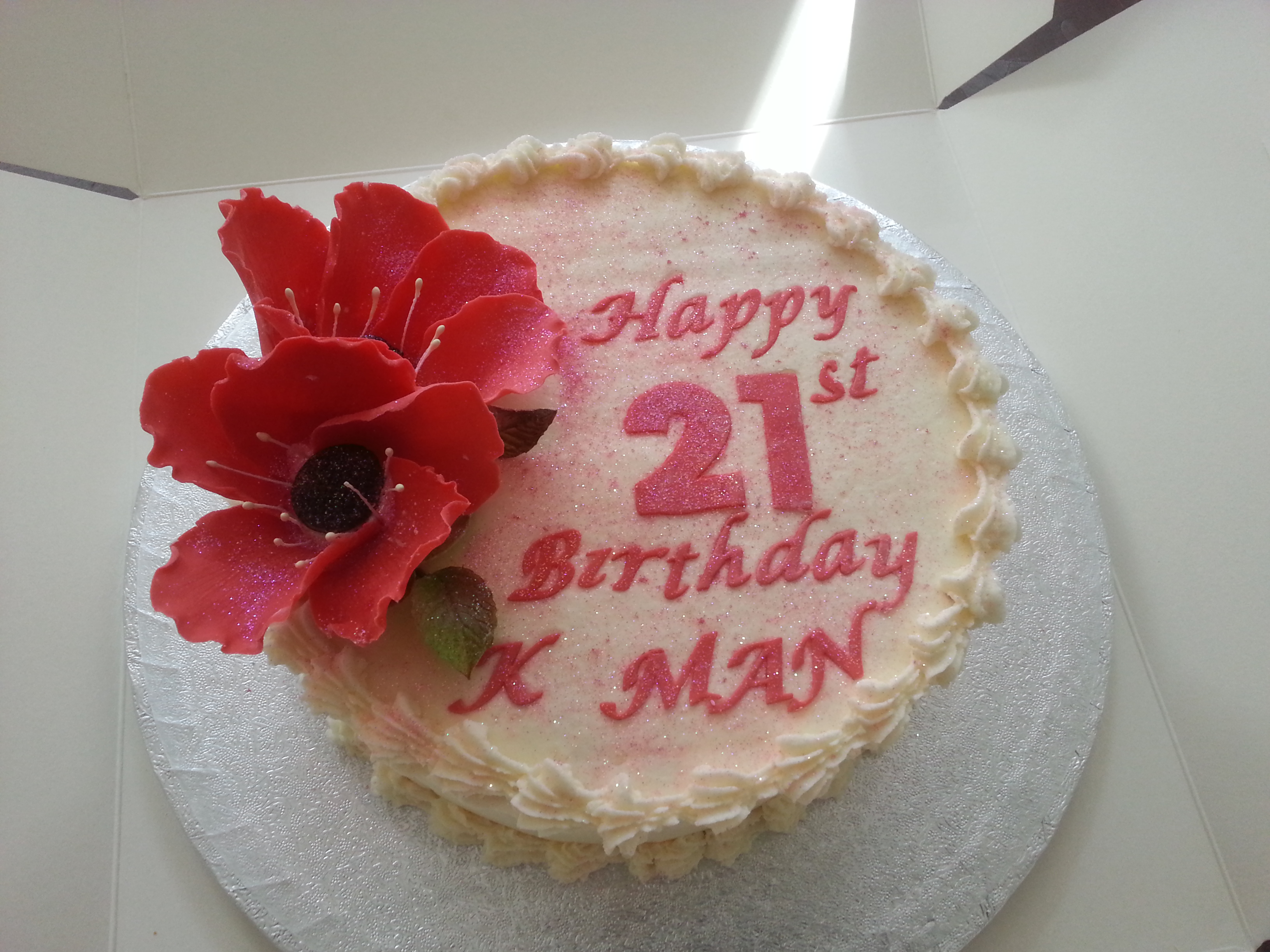21st Birthday Cake