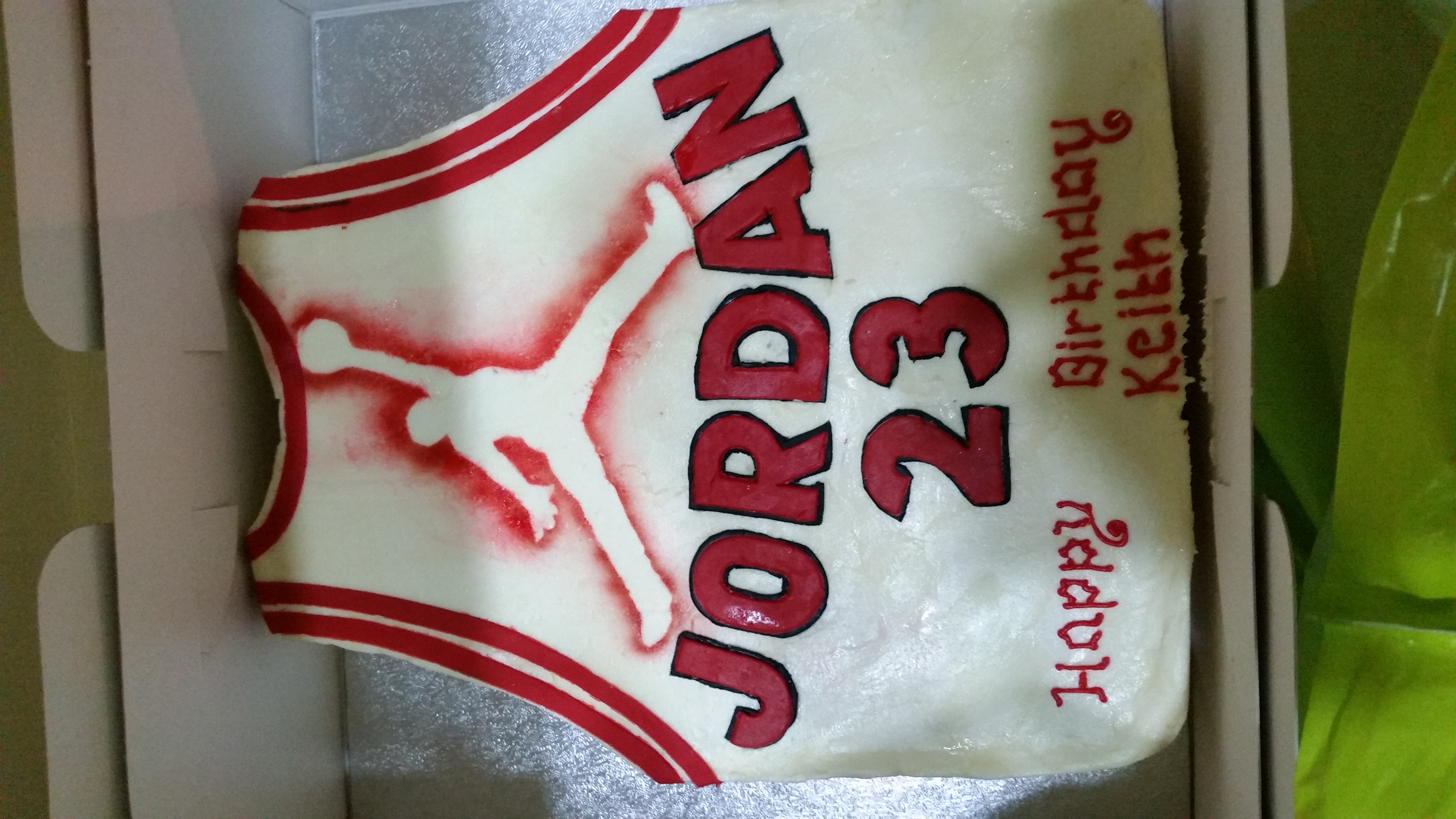 Air Jordan Shirt Cake